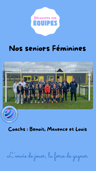 SENIORS F - SAINT MARCEL FOOTBALL